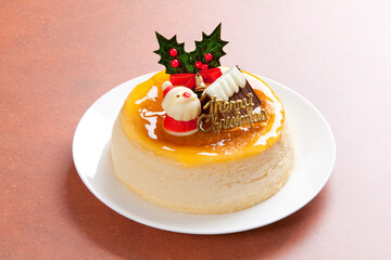 クリスマススフレチーズケーキ