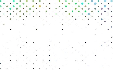 Light Multicolor, Rainbow vector cover with spots.