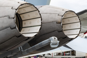 Afterburner fighter jet US 