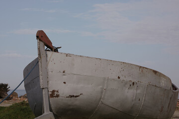 old rusty boat