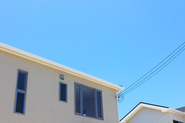 新築住宅の電気の引き込み線