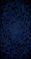 Dark Blue Cluster Pattern Background