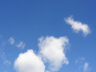 青空と白い雲