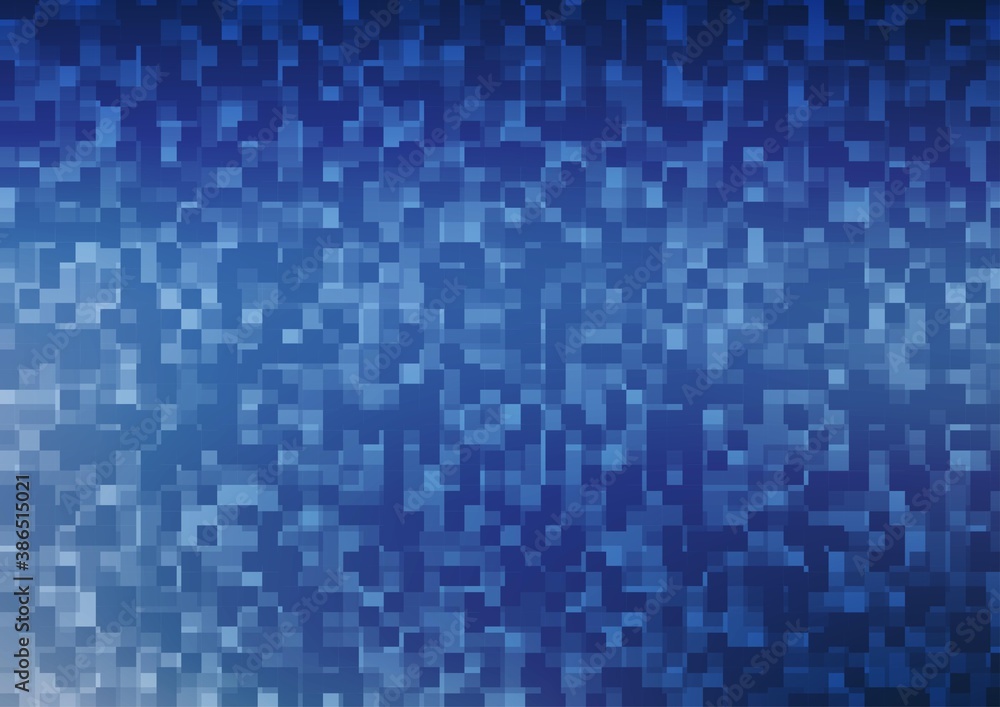 Aufkleber light blue vector texture in rectangular style.