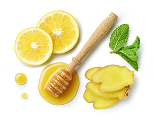 honey, lemon and ginger
