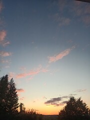 Obraz premium sunset in the sky