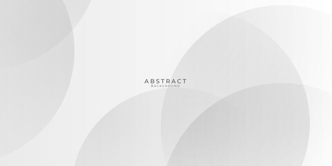 White abstract background vector with wavy simple curve