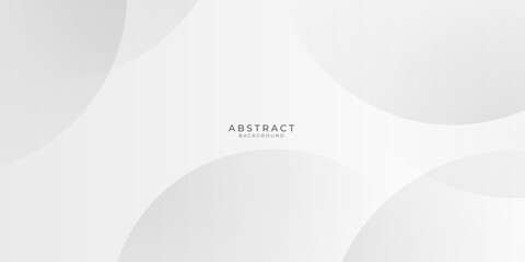 White abstract background vector with wavy simple curve