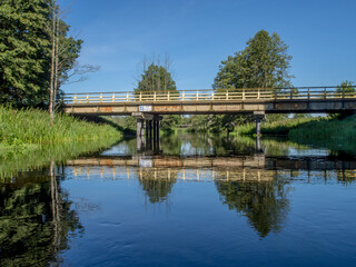 Fototapeta premium bridge on the river