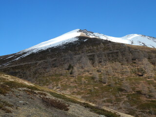 Mountain in winter