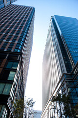 丸の内ブリックスクエアと丸の内マイプラザ