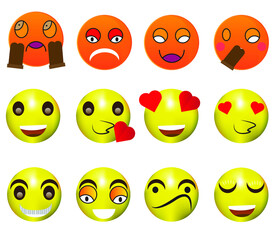 12 emoji icons for social media
