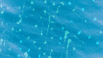 Dots Background. Blue Minerals Vintage Paper. Ink 