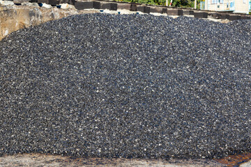 Natural black coals for universal illustrative background. Industrial coals.