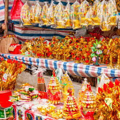 Red River near Hanoi, trip to the Perfume pagode by boat on the Red river