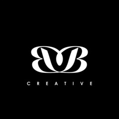 BB Letter Initial Logo Design Template Vector Illustration