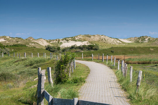 Norderney Nationalpark Nieders&auml;chsisches Wattenmeer Gehweg