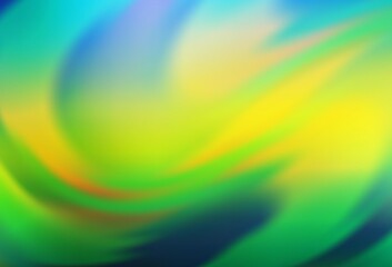 Dark Blue, Yellow vector colorful abstract background.