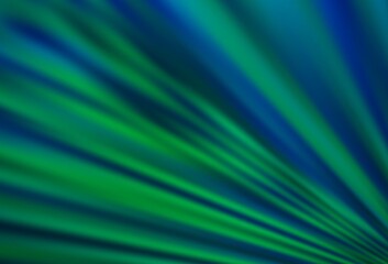 Dark Blue, Green vector pattern with narrow lines.