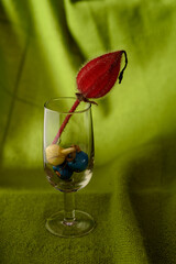 glass of wine