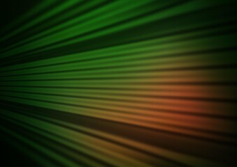 Naklejka premium Dark Green, Yellow vector blurred and colored background.