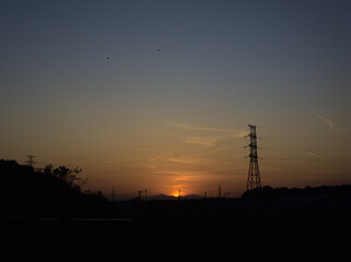 Fototapeta premium 夕日