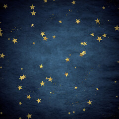 Confetti, golden texture on a dark background