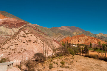 landscape in the desert