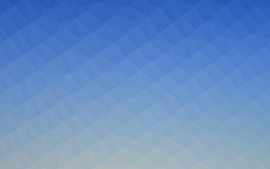 Light BLUE vector low poly layout.