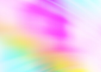 Light Multicolor, Rainbow vector abstract blurred template.