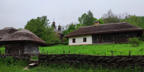 Fototapeta na wymiar rural house