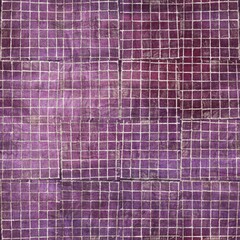 Seamless abstract pattern in beige and purple. Detailed intricate highly textured feminine design. Repeat textile material for surface design. Girly fuchsia rich luxurious pattern.