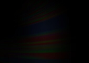 Dark Black vector glossy abstract template.