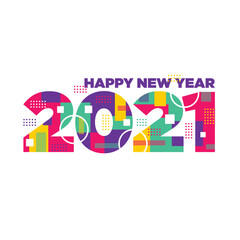 Obraz premium 2021 Banner Text