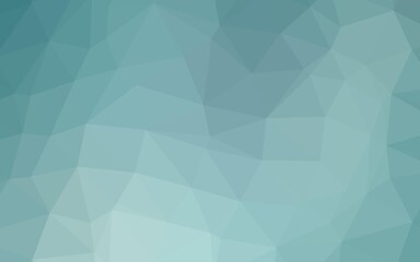 Light BLUE vector abstract polygonal texture.