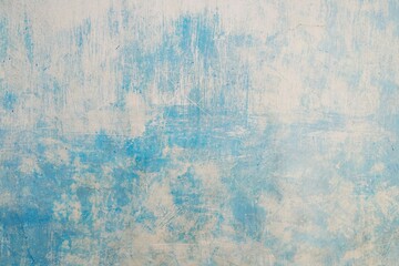 Fototapeta premium abstract background, white and blue brush stroke on concrete wall