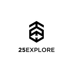 25 Explore Logo Design. 25 Logo Number