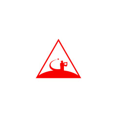 illustration logo templet golf icon vector