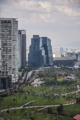 Paisaje urbano en la ciudad