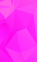 Abstract Pink Color Polygon Background Design, Abstract Geometric Origami Style With Gradient. Presentation,Website, Backdrop, Cover,Banner,Pattern Template