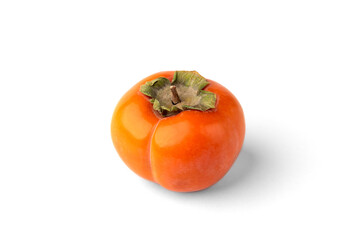 Persimmon isolated on white background.