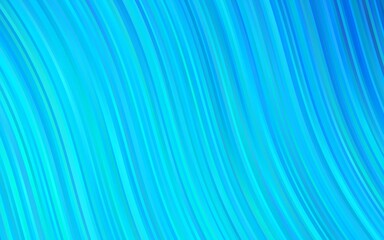 Light BLUE vector template with bent lines.