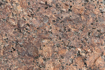 Natural red brown granite stone surface, background