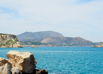 Greece Crete island Almirida beach