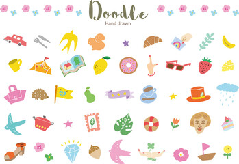 らくがきイラスト_セット