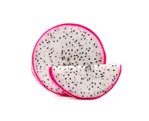 Dragon fruit isolated on white background