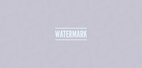 Arrows extruded from dotted pattern. Digital watermark for security paper, certificate, voucher or banknote. Generative computer art. 3d vector illustration.