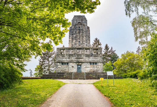 Bismarck Tower Of Hof Town