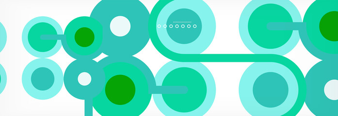 Circles and lines abstract background for covers, banners, flyers and posters and other templates