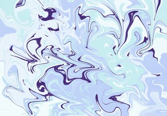 Fototapeta premium Medium Deepsky Blue Marble texture background / can be used for background or wallpaper